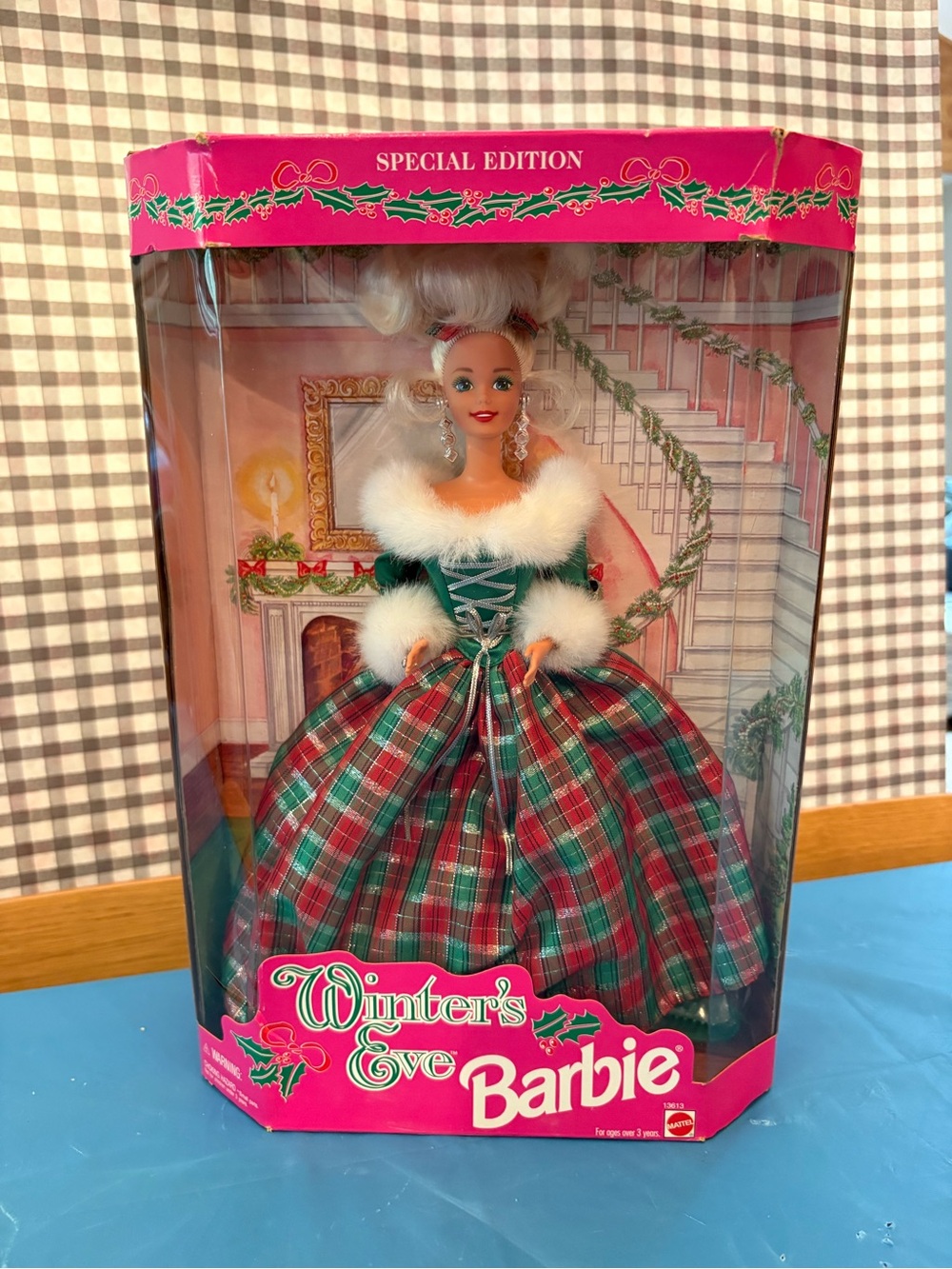 Mattel Winter's Eve Barbie Special Edition Doll 1996 12in Unopened 13613